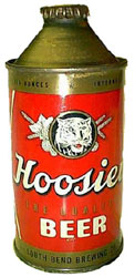 Hoosier Beer can (South Bend, IN)