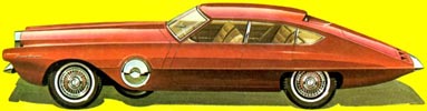 "Revival" Pierce Arrow - drawing of the Renwal toy model