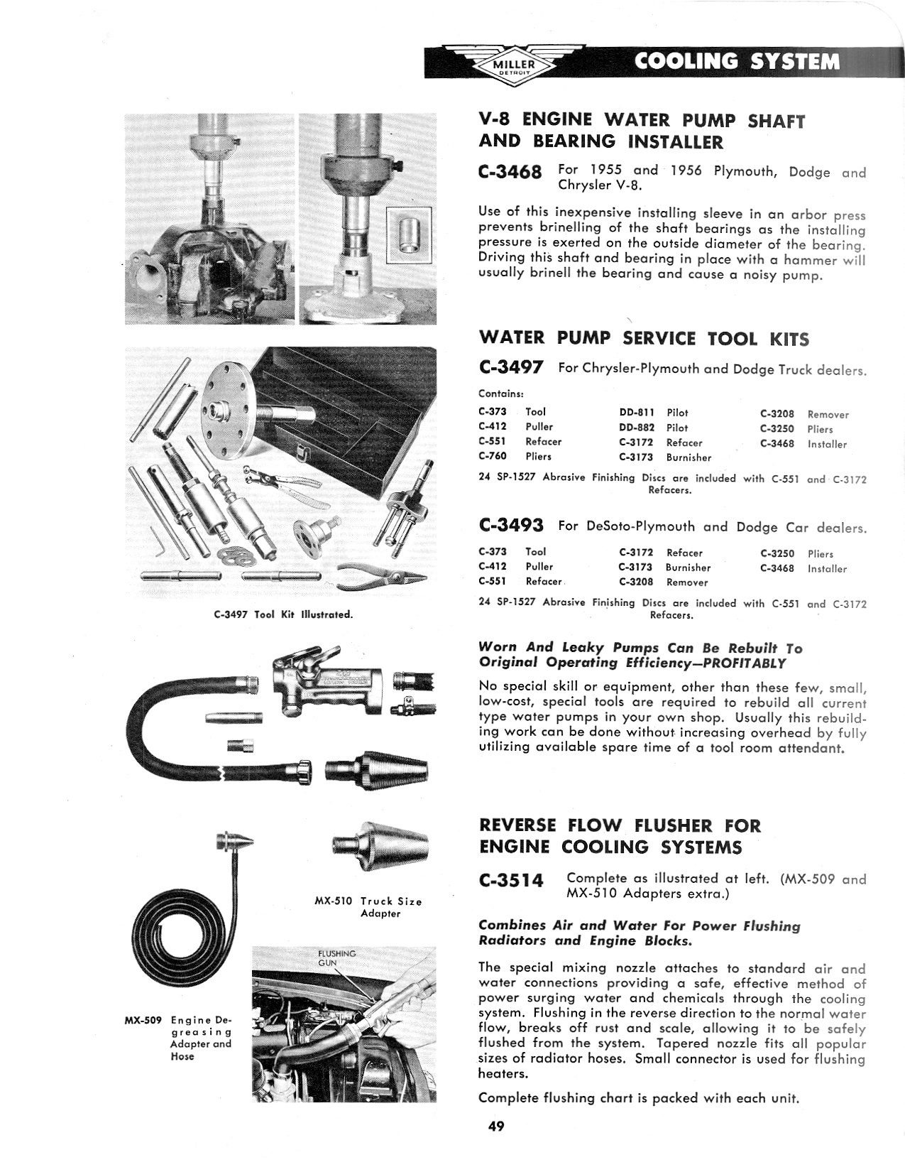 Miller Special Service Tools