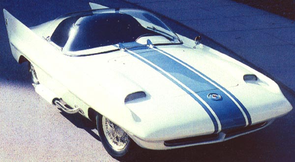 The 1958 Virgil Exner, Jr. Simca Special.  Photo by Del Coates. 
