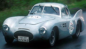 1947 Cisitalia race car, front view