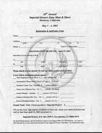 Show Entry Form