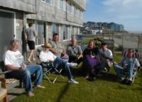 Group Enjoys outstanding weather at Beach