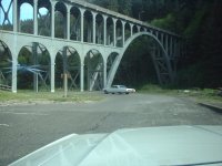 Eriks car Under Bridge