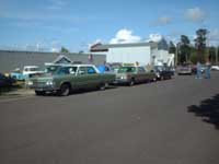 The Gang in front of Jims Bldg