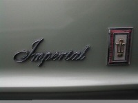 67 Imperial Sedan Emblem
