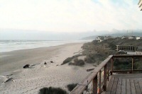 A shot of the Beach from my Deck