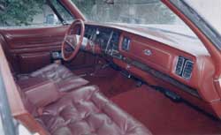 78 New Yorker Brougham Interior