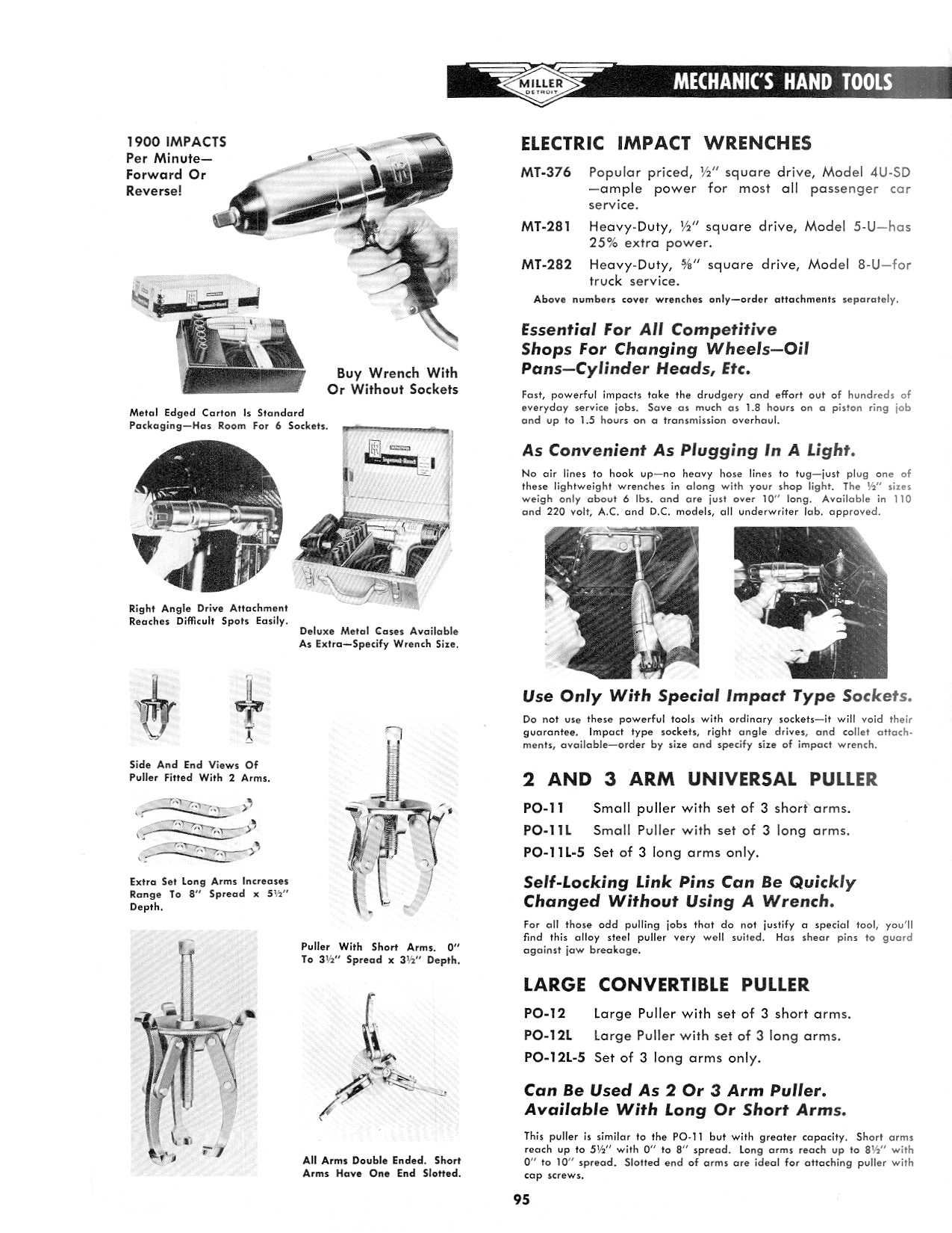 Miller Special Service Tools