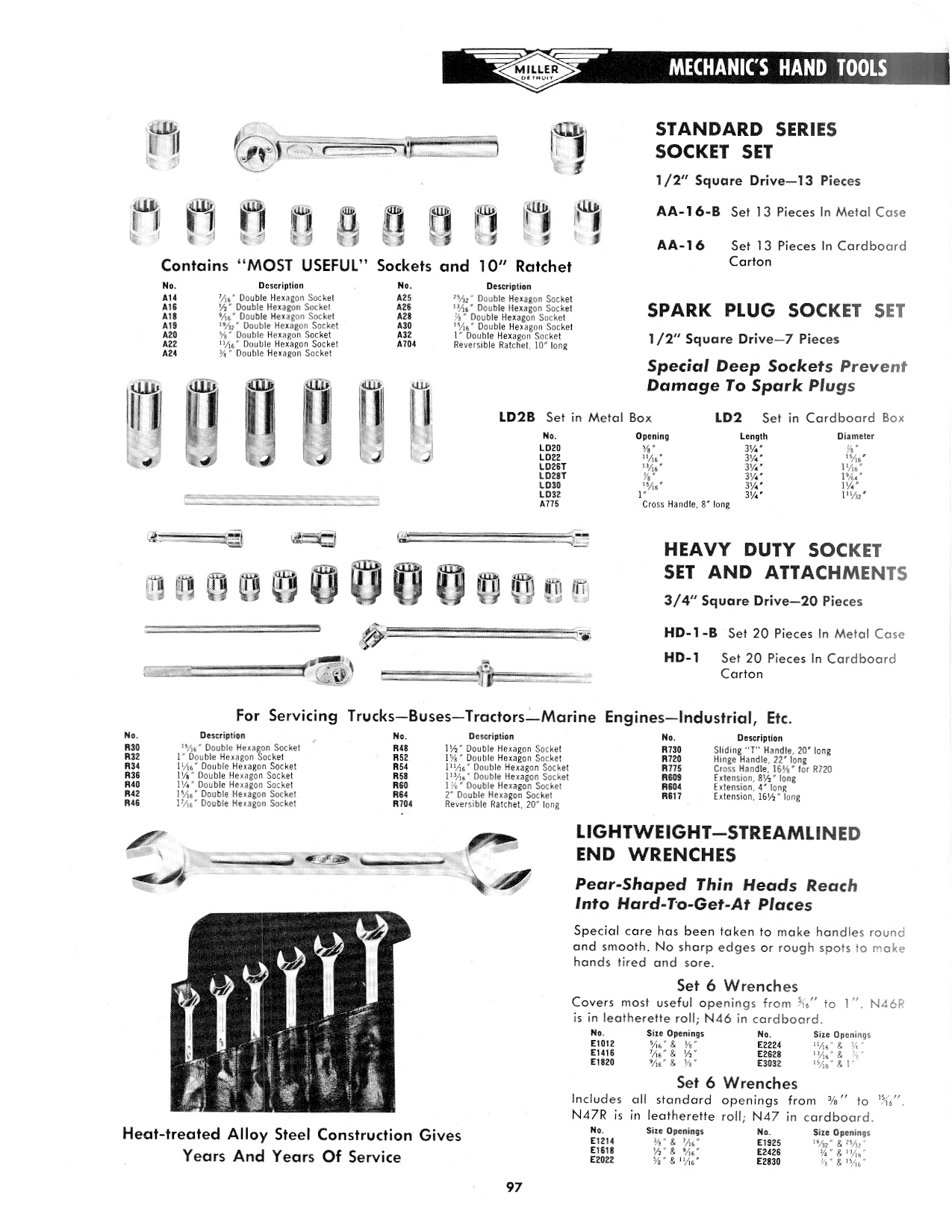 Miller Special Service Tools