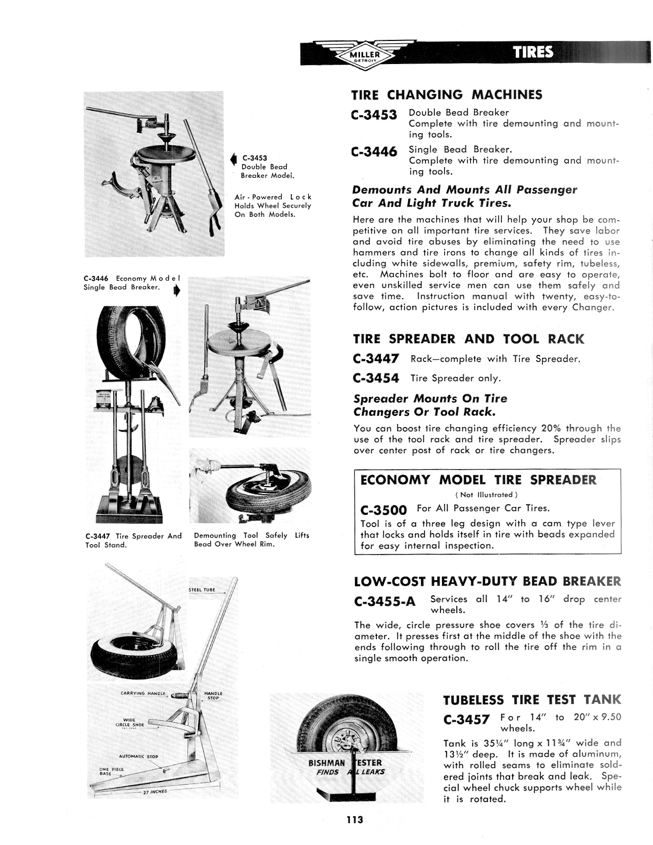 Miller Special Service Tools