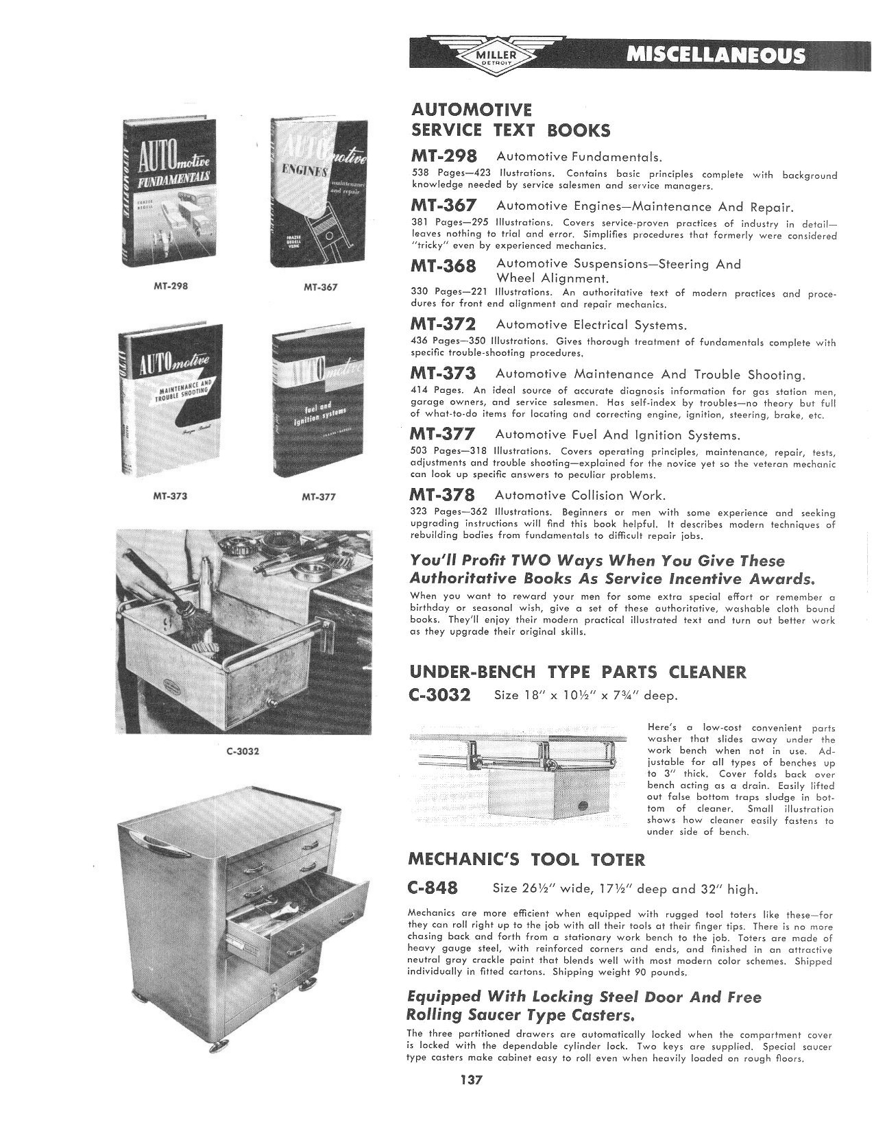 Miller Special Service Tools