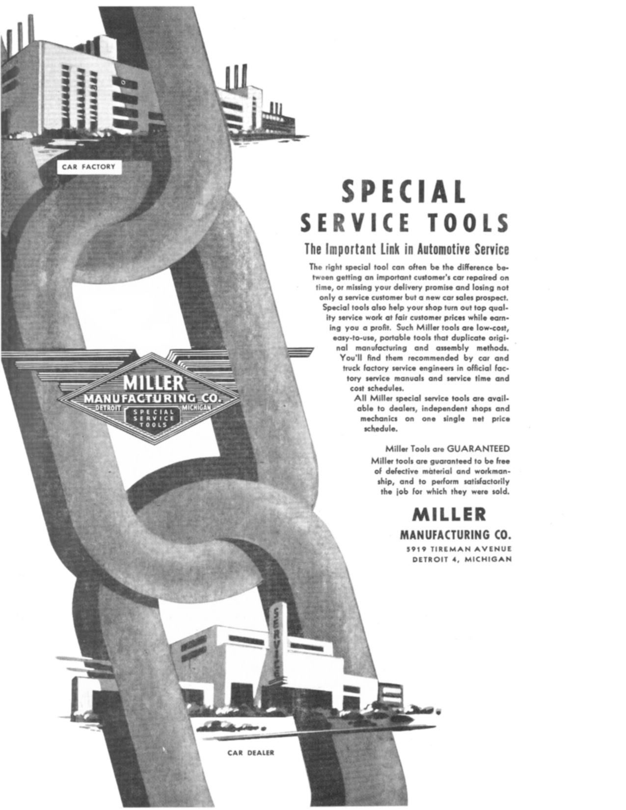 Miller Special Service Tools