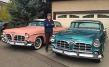 Mark Love's Pink '56 and Green '55 to compare