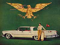 1958 Imperial advertisement, golf theme
