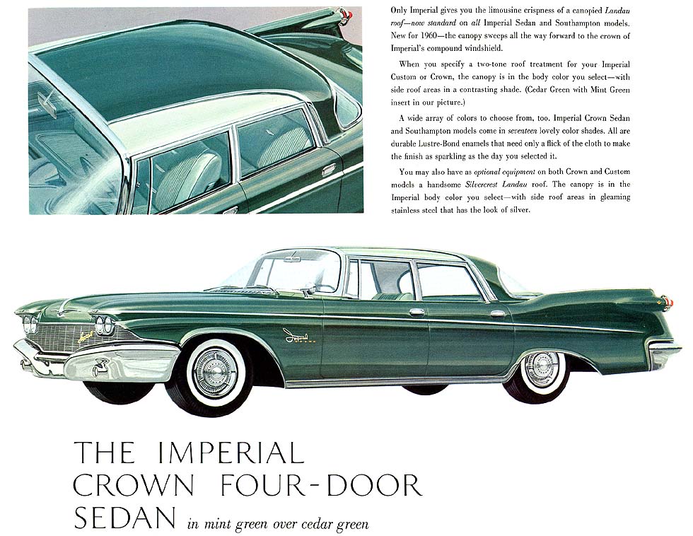 1960 Chrysler Imperial Brochure