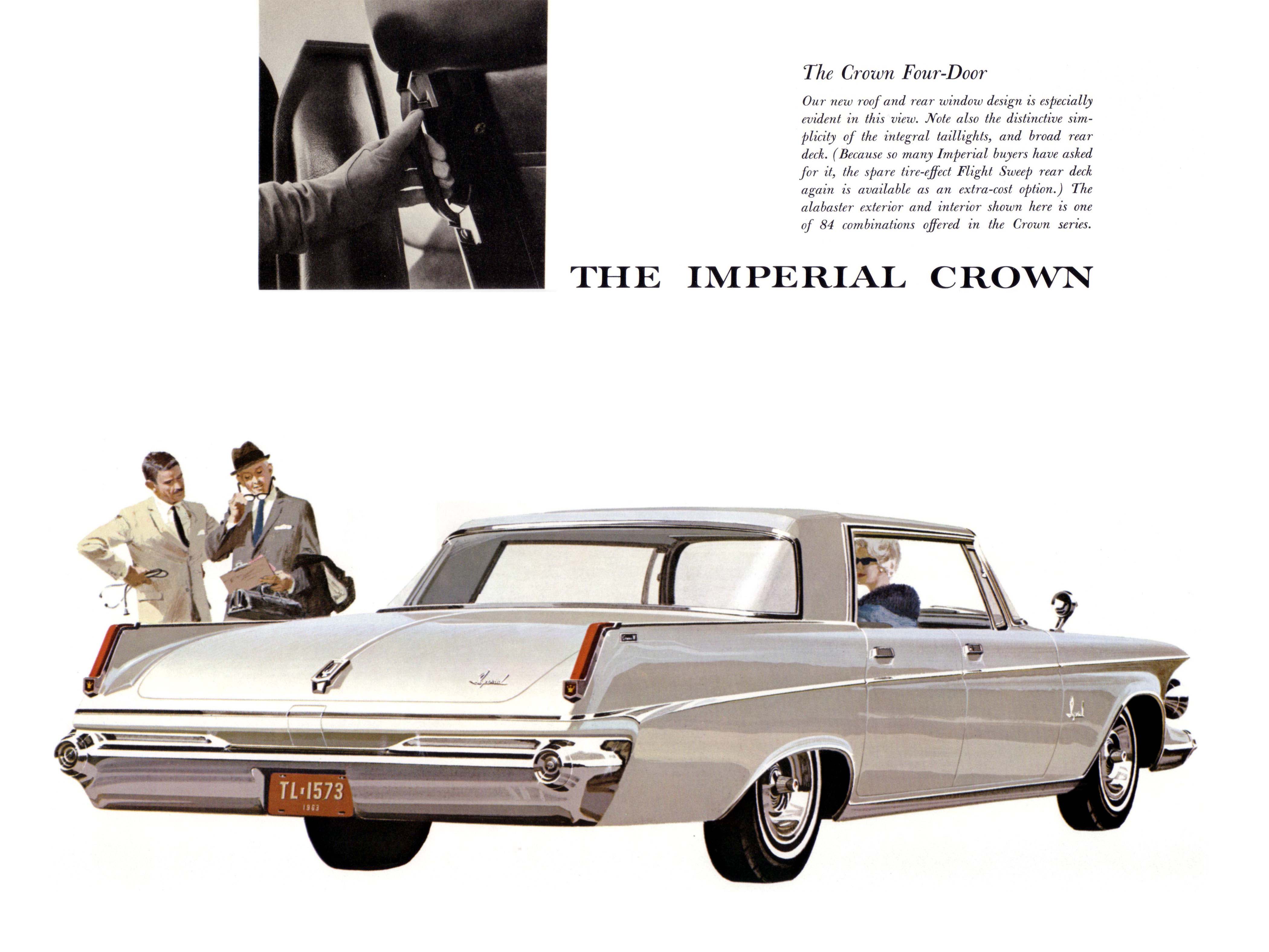 1963 Chrysler Imperial Showroom Brochure