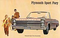 The 1965 Plymouth Sport Fury and its specifications..."The biggest, plushest Plymouth ever!"