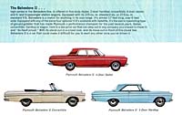 1965 Plymouth Belvedere II shows off its four new body styles: a two-door hardtop, four-door sedan, station wagon & convertible.