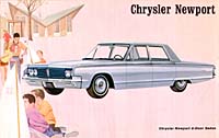 Six body styles carried the 1965 Chrysler Newport name: a two or four-door hardtop, a town sedan, a four-door sedan, a two-door station wagon and a convertible.