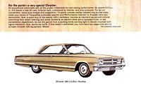 The classic letter car gets a new member, the 1965 Chrysler 300L was marketed "for the purist - a very special Chrysler."