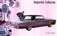 The 1965 Imperial LeBaron: "For those unwilling to compromise the comfort of others."