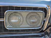 Headlights with glass covers