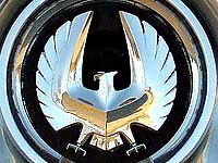Imperial eagle from rear panel of 1965 Imperial