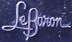 C Pillar LeBaron script