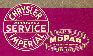 Chrysler & Imperial Approved Service