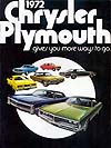 Chrysler and Plymouth brochure