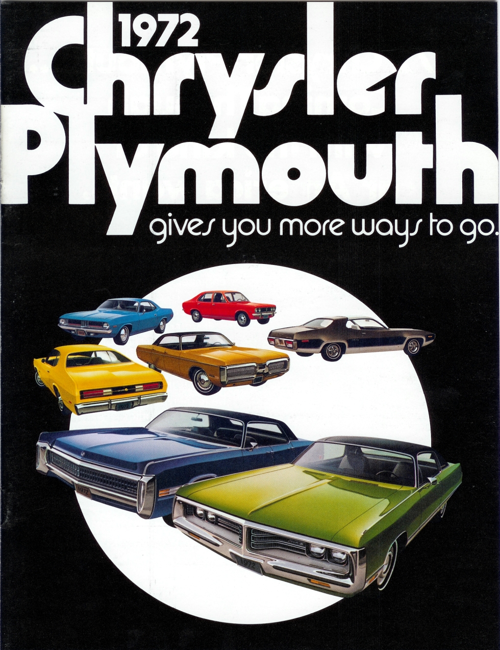 USA Prestige Prospekt brochure 1972 Chrysler Imperial  New Yorker  Newport 