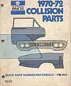 1970-72 collision parts